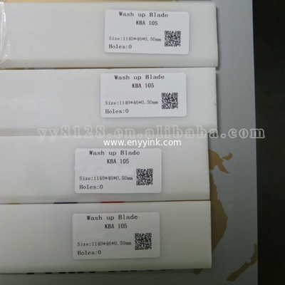 KBA 105 Wash Up Blade PTFE Material 1140*46*0.5 mm