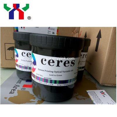 1kg/can F6 Gold to Green Optical Variable Ink