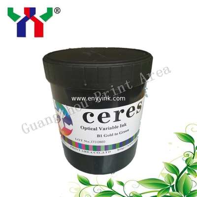 Gold to Green Optical Variable Ink For Screen Printing