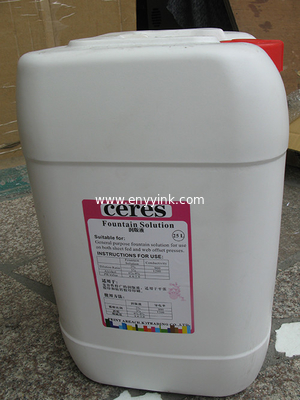 Wholesale Ceres YY-02 Offset Printing Fountain Solution Red Color