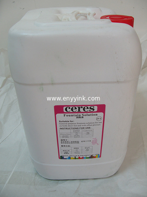Wholesale Ceres YY-02 Offset Printing Fountain Solution Red Color