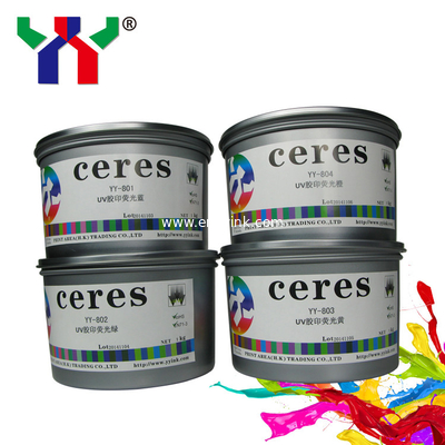 High Quality 801 Offset Printing Fluorescent Ink, Blue Fluorescent Ink