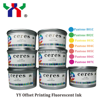 High Quality 801 Offset Printing Fluorescent Ink, Blue Fluorescent Ink