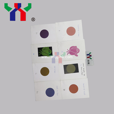 Screen Printing Optical Variable Ink, F3 Silver to Green Security Ink