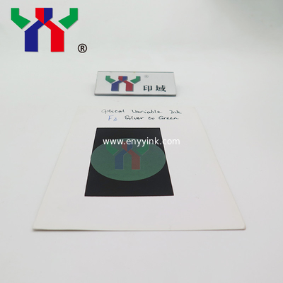 Screen Printing Optical Variable Ink, F3 Silver to Green Security Ink