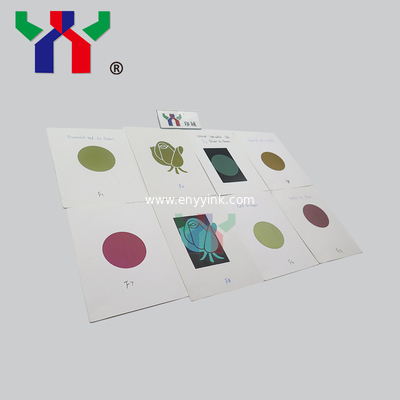 Screen Printing Optical Variable Ink, F3 Silver to Green Security Ink