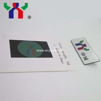 Screen Printing Optical Variable Ink, F3 Silver to Green Security Ink