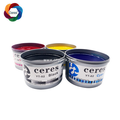 Manufacturers Of Offset Printing Ink Ceres YT-02 Quick Dry Ink for Offset Printing
