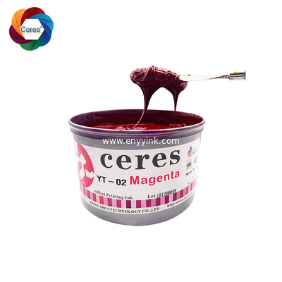 Ceres YT-02 Multiple Color Sheet-fed Printing Ink For Offset Printing