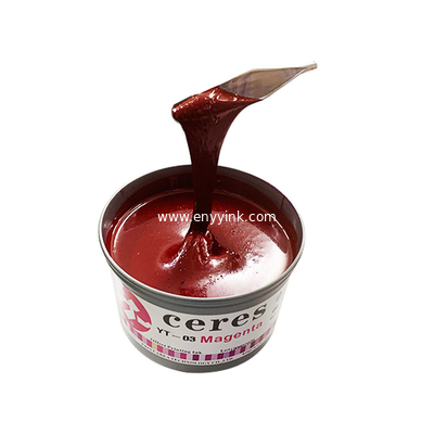 Factory supply Offset Printing Ink Ceres YT-03 CMYK Color