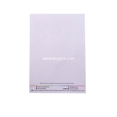 Ceres 140g security paper with beautiful black watermark