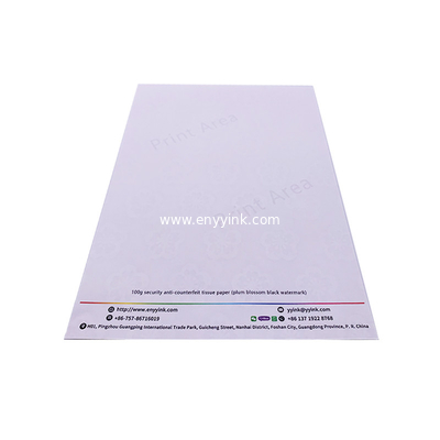 Ceres 140g security paper with beautiful black watermark